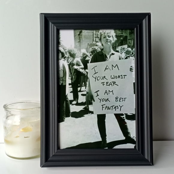 Vintage Quote Retro 70s Framed Home Decor - Picture 8 of 8